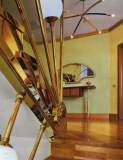Ограждение лестницы <br />полированная латунь<br />«САЛОН» N11 (34) 1999 